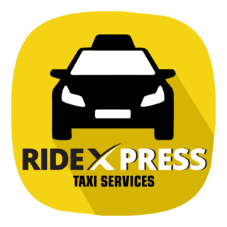 RideXpress Taxi & Cabs Logo PNG Vector