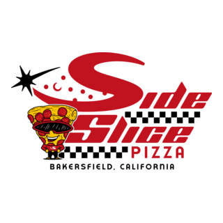 Side Slice Pizza Logo PNG Vector