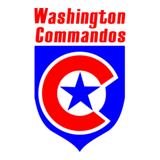 Washington Commandos Logo PNG Vector