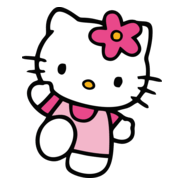 Hello Kitty Logo PNG Vector