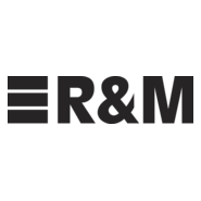 R&M - Reichle & De-Massari AG Black Logo PNG Vector