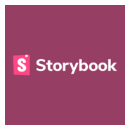 Storybook White Logo PNG Vector