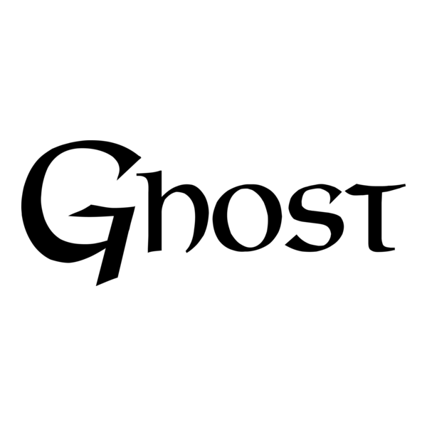 Ghost Logo PNG Vector