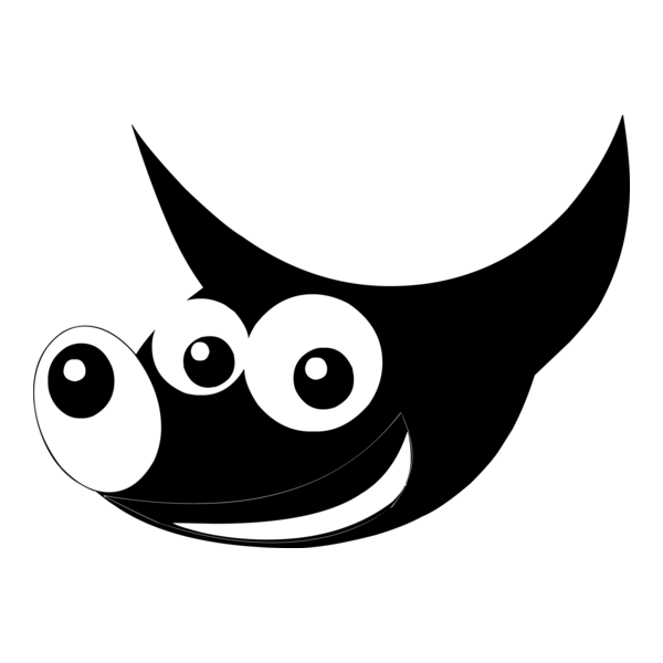 gimp black Logo PNG Vector