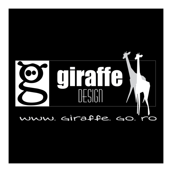 Giraffe Design Logo PNG Vector