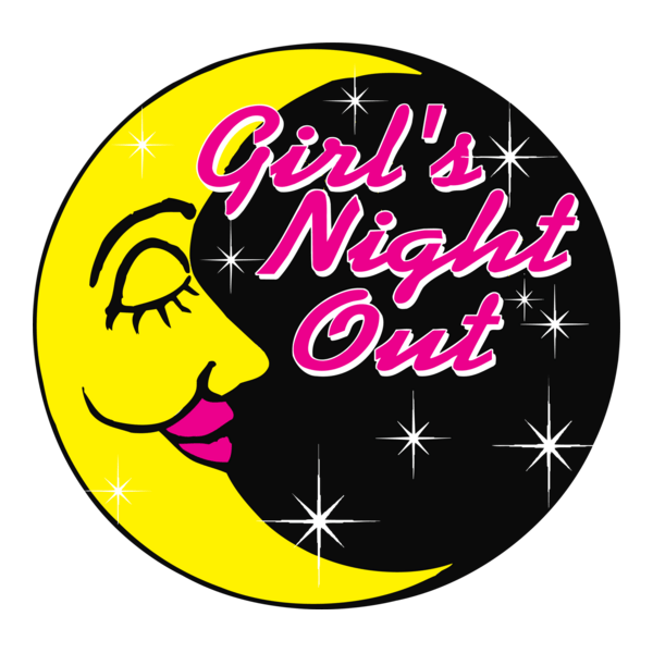 Girl's Night Out Logo PNG Vector