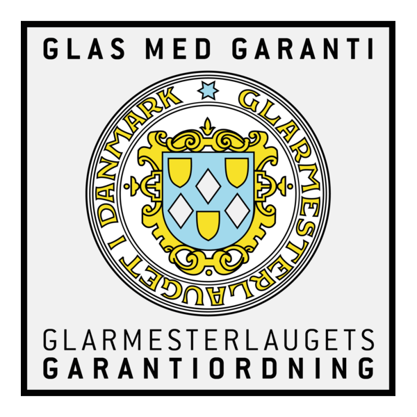 Glas med garanti Logo PNG Vector