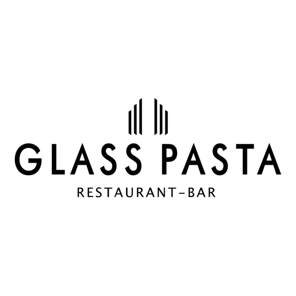 Glass Pasta Logo PNG Vector