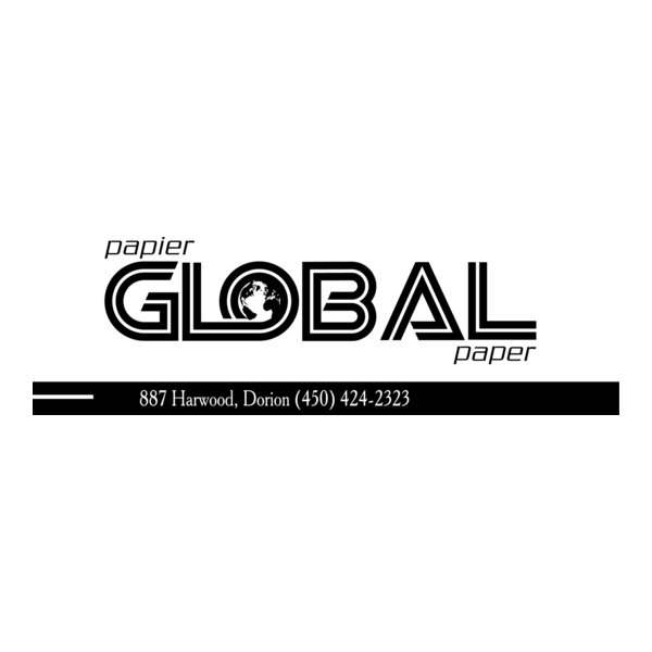 Global Paper Logo PNG Vector