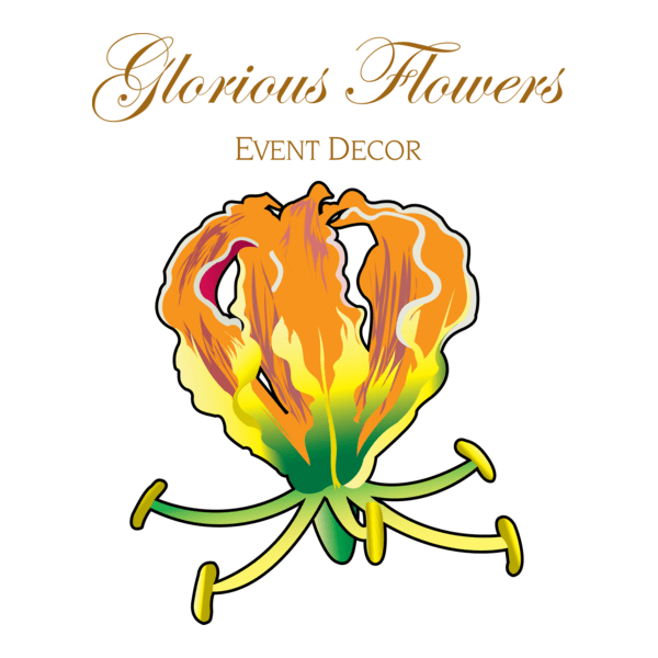 Glorious Flowers Logo PNG Vector