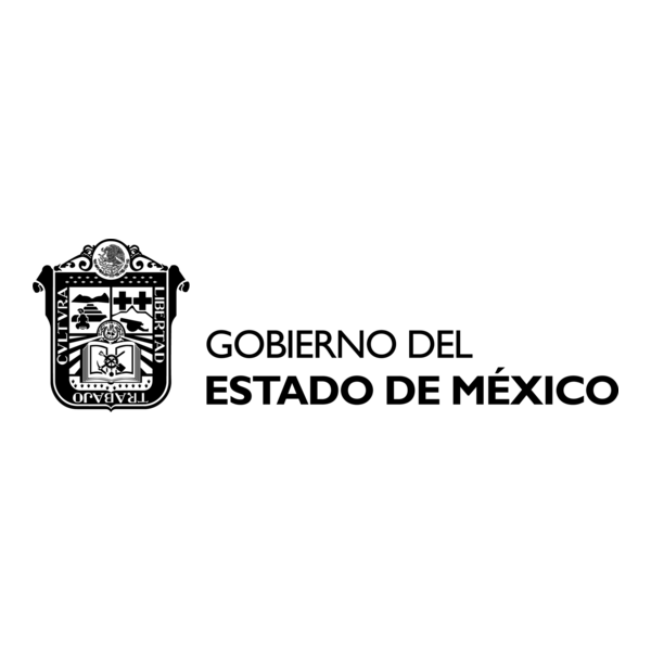 Gobierno del Estado de México (b y n) Logo PNG Vector