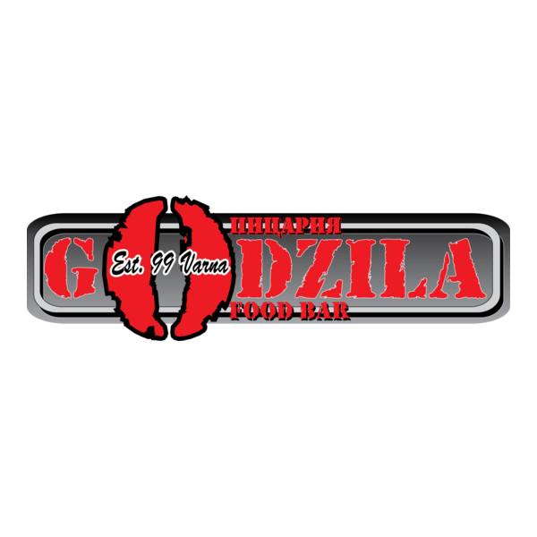 Godzila Food Bar Logo PNG Vector
