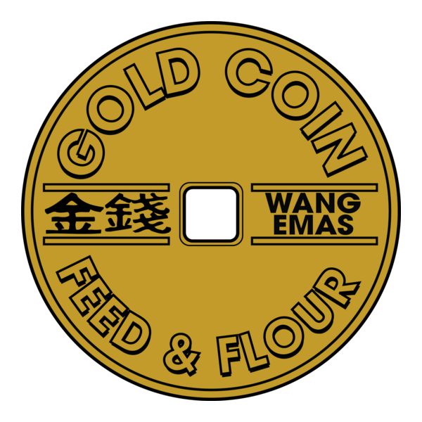 Gold Coin Logo PNG Vector