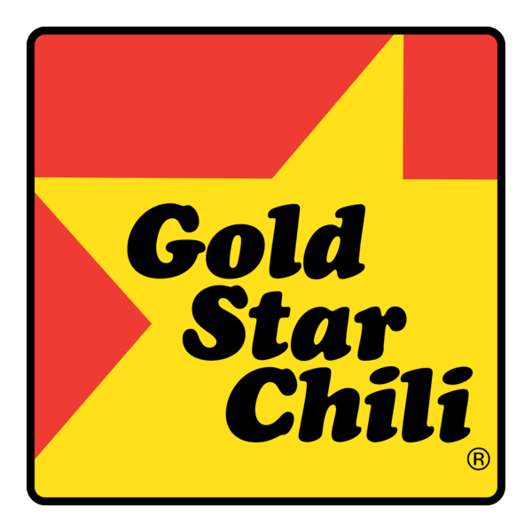 Gold Star Chili Logo PNG Vector