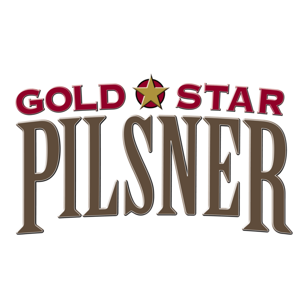 Gold Star Pilsner Logo PNG Vector