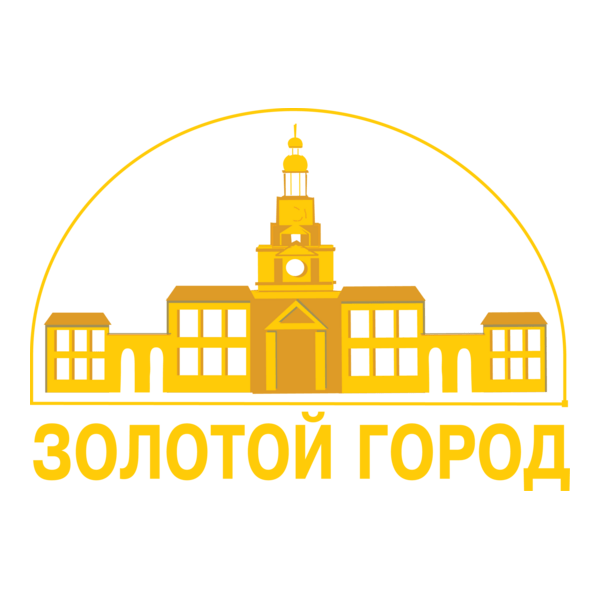 Gold Town Logo PNG Vector