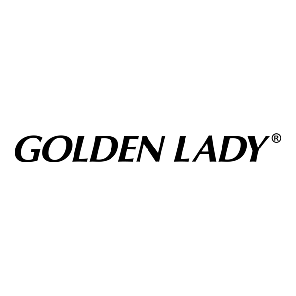 Golden Lady Logo PNG Vector