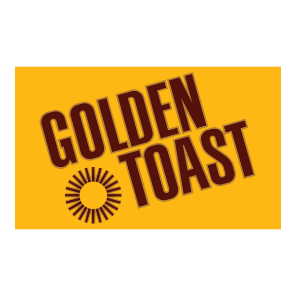 Golden Toast Logo PNG Vector