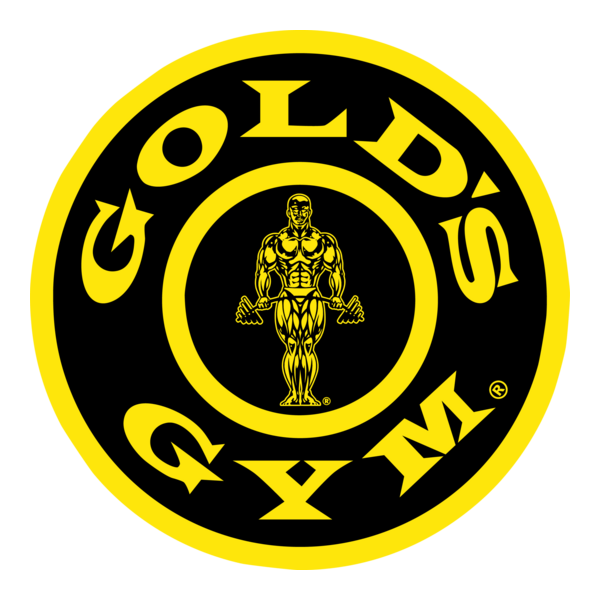 Golds Gym round Logo PNG Vector