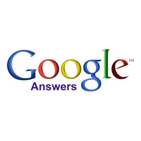 Google Answers Logo PNG Vector