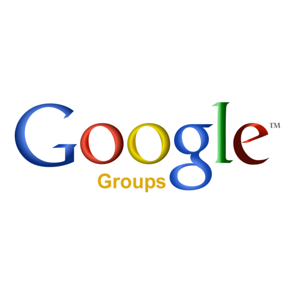 Google Groups Logo PNG Vector