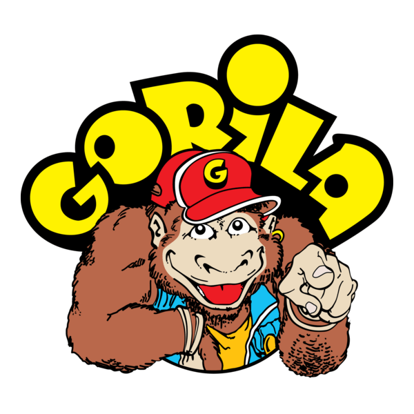 Gorila Logo PNG Vector