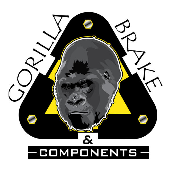 Gorilla Brake Logo PNG Vector