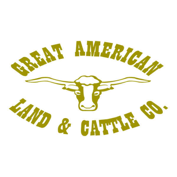 Great American Land & Cattle Logo PNG Vector