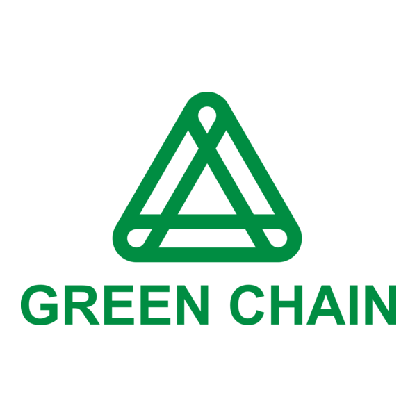 Green Chain Logo PNG Vector