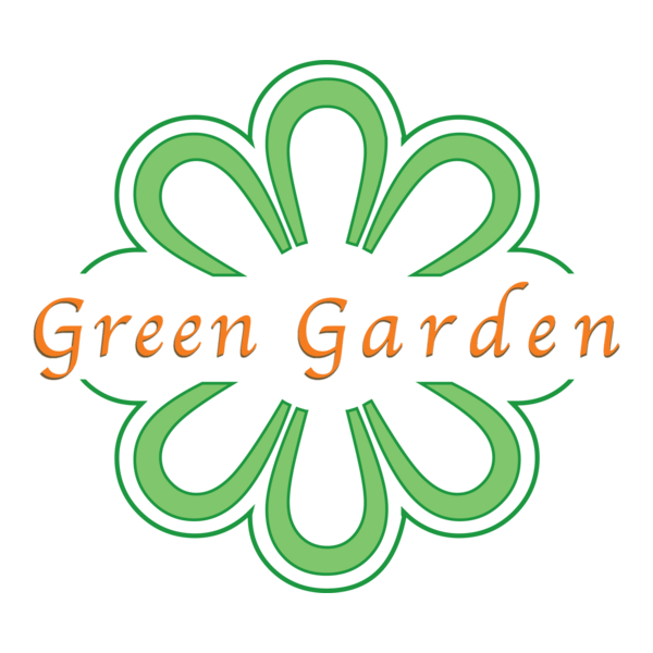 Green Garden Logo PNG Vector