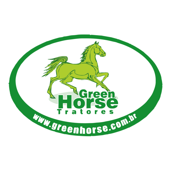 Green Horse Logo PNG Vector