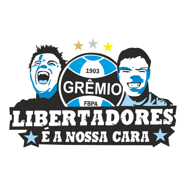 Grêmio Libertadores Nossa Cara Logo PNG Vector