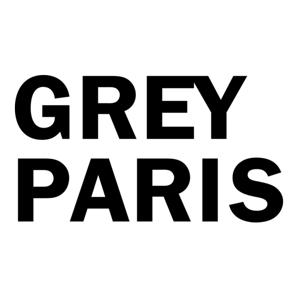 Grey Paris Logo PNG Vector