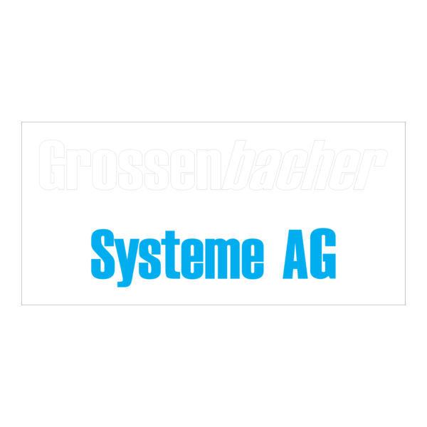 Grossenbacher Systeme Logo PNG Vector