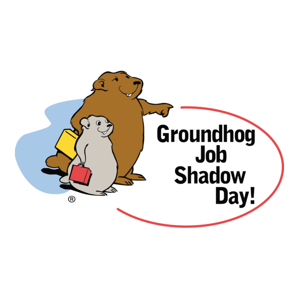 Groundhog Job Shadow Day! Logo PNG Vector