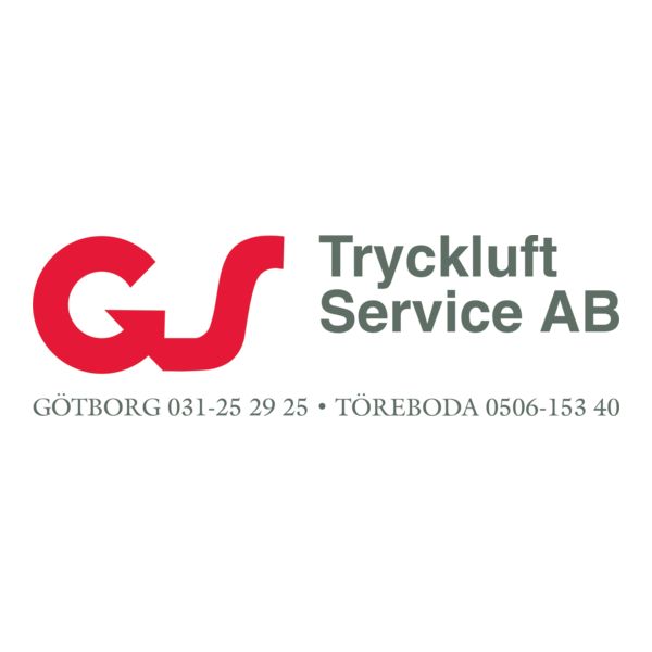 GS Tryckluft Service Logo PNG Vector