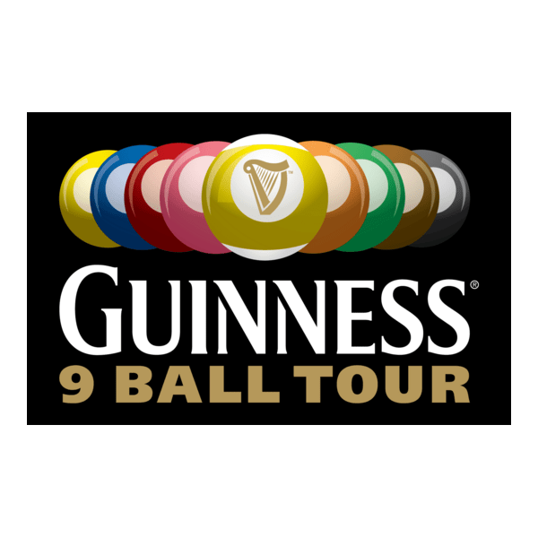 Guinness 9 Ball Tour Logo PNG Vector