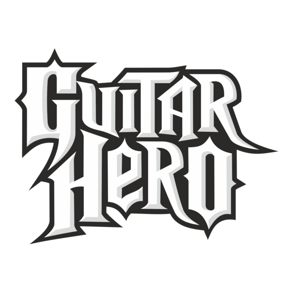 Guitar Hero Logo PNG Vector