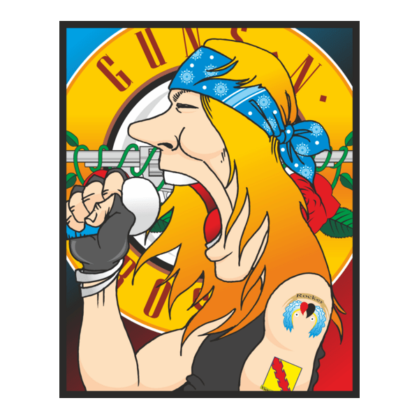 guns n roses tour 1992 Logo PNG Vector