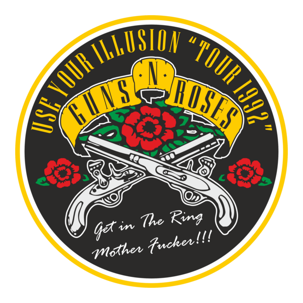 Guns_N_Roses_Tour_1992 Logo PNG Vector