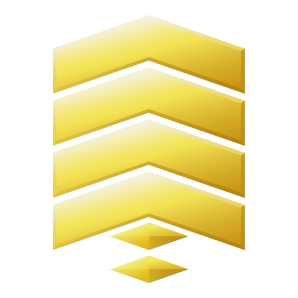 Halo 3 Medals - Gunnery Sergeant Grade 3 Logo PNG Vector