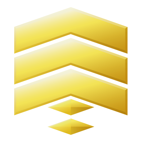 Halo 3 Medals - Sergeant Grade 3 Logo PNG Vector