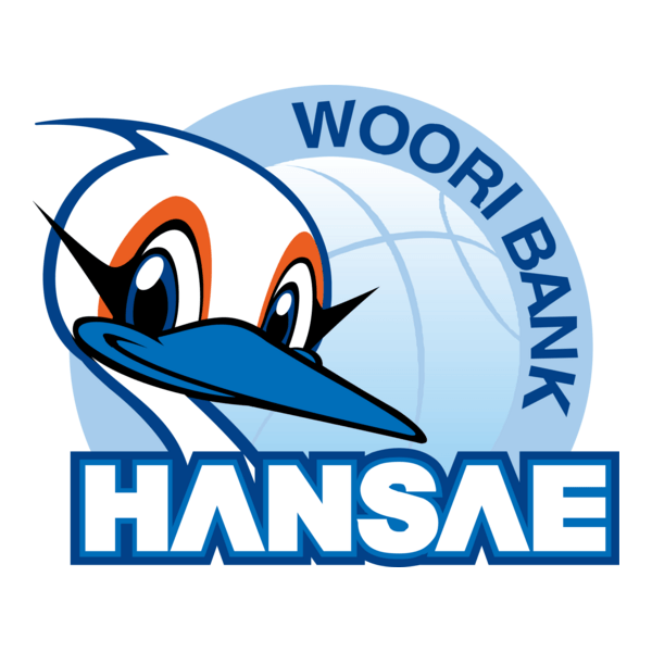 Hanvit Bank Hansae Women's Basketball Team Logo PNG Vector