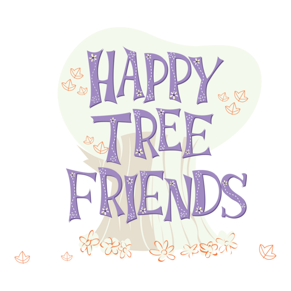 Happy Tree Friends Logo PNG Vector