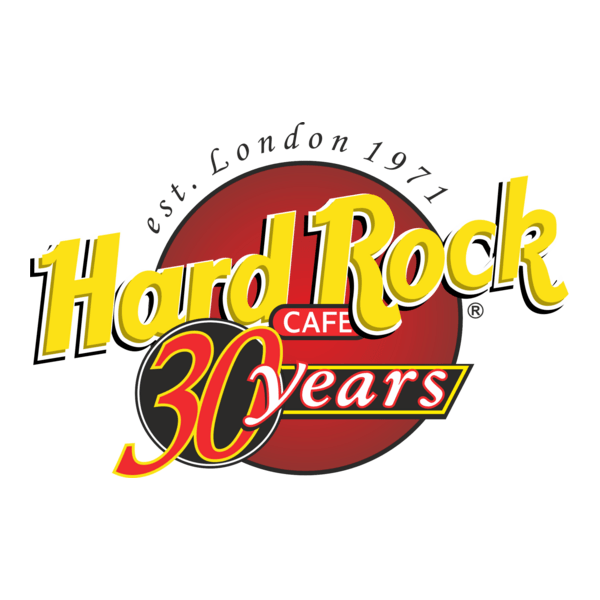 HardRock 30 years Logo PNG Vector