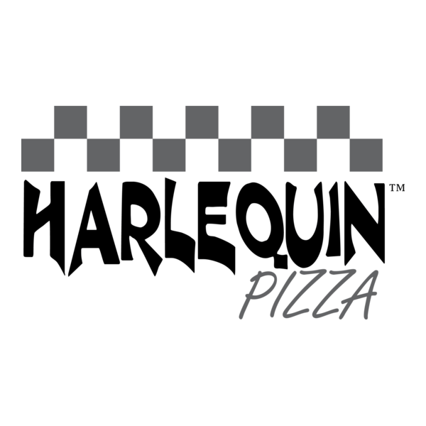 Harle Quin Pizza Logo PNG Vector