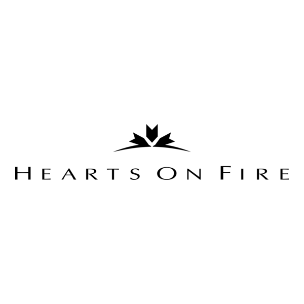 Hearts on Fire Logo PNG Vector