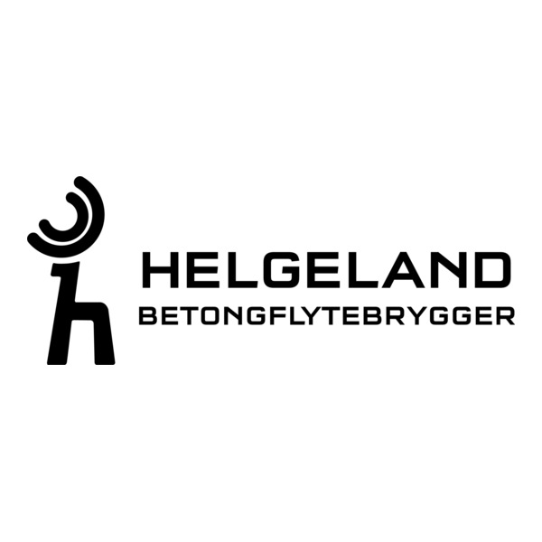 Helgeland Betongflytebrygger horisontal Logo PNG Vector