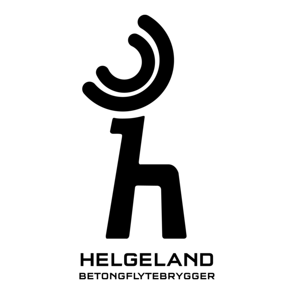 Helgeland Betongflytebrygger standing Logo PNG Vector