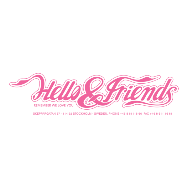 Hello and Friends Logo PNG Vector